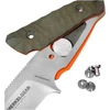 MerkelGEAR Messer G10 olive N690 kés