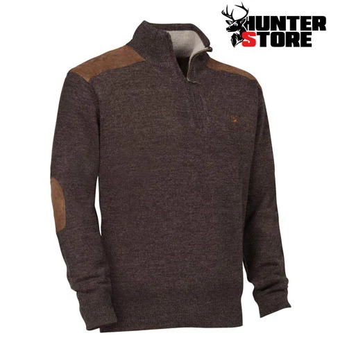 Ligne Verney-Carron Pull Fox Zippe Pulóver
