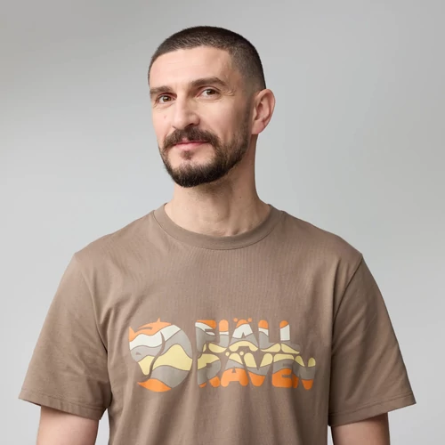 Fjällräven Multicolor Logo T-shirt M