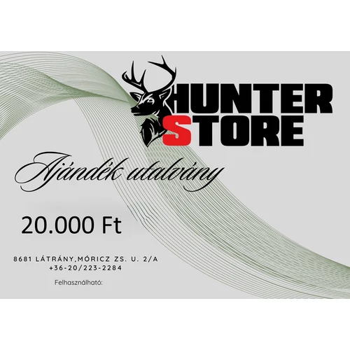 Ajándékutalvány 20.000 Ft