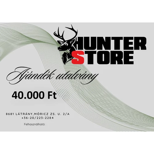 Ajándékutalvány 40.000 Ft