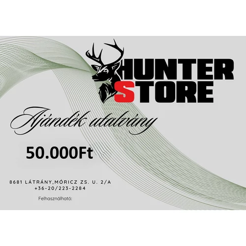 Ajándékutalvány 50.000 Ft